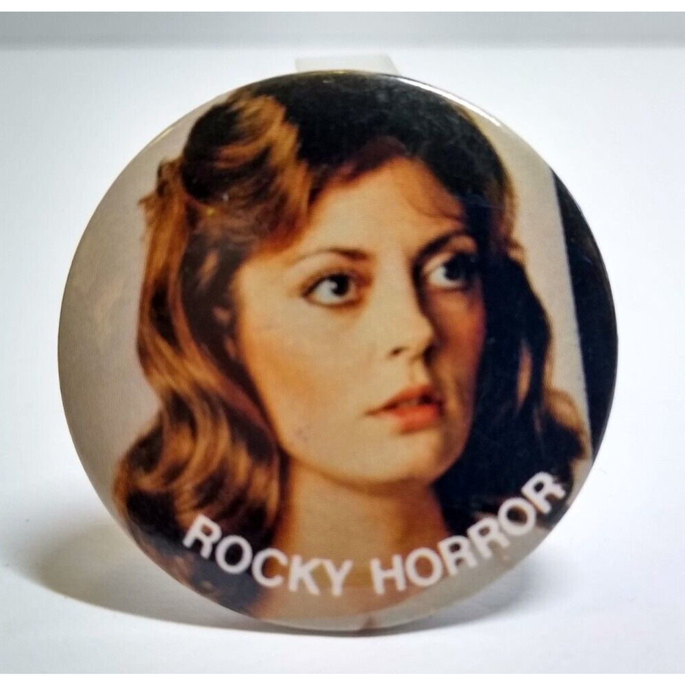 Rocky Horror Picture Show Janet Licensed Button Badge Pin Original 1983